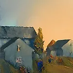 Magne Austad: 11, 2008, 70 x 50 cm