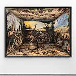 Munan �vrelid: The Generals Fear of Close Combat (Tragic Verision), 2022, 170 x 230 cm