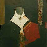 Jens Johannessen: Tipp-tipp Oldefar, 2001, 95 x 70 cm