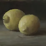 Halvard Haugerud: Triste sitroner, 2022, 20 x 26 cm