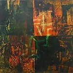 Inge Jensen: Membran - mine, 2003, 97 x 100 cm