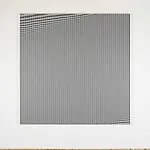 Kristin Nordh�y: Perspective Rhythm #3, 2019, 222 x 222 cm