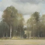Halvard Haugerud: Gammelt landskap, 2012, 39 x 56 cm