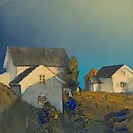 Magne Austad: 10, 2008, 120 x 100 cm