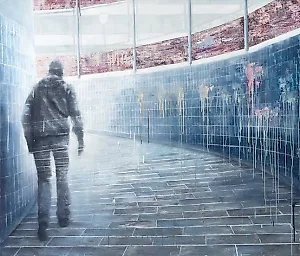 Frank Brunner, exit, 2006, 150 x 175 cm