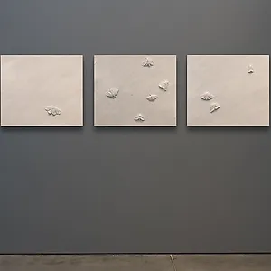 H�kon Anton Fager�s: Early, Still Dark #2, 2019, 60x70 x 3 cm