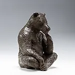 Petter Heps�: Thinker, 2024, 48 x 37x34 cm