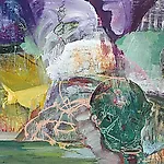 Dag Thoresen: Souls ain't made of water. The Factotum works III, 2005, 100 x 180 cm