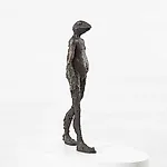 Petter Heps�: Walking figure, 2008, 63 x 20 cm