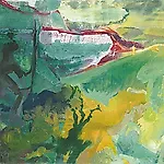 Dag Thoresen: The Wilderness I. For the poet Sigmund Mjelve, 2005, 68 x 112 cm