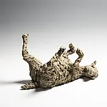 Petter Heps�: Reclining figure, 2019, 25 x 30x44 cm