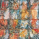 Inge Jensen: XVI, 2000, 121 x 121 cm
