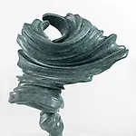 Espen Dietrichson: Undulating movement, 2022, 63x64 x 40 cm