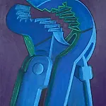 Christoffer Fjeldstad: Tool II, 2017, 60 x 50 cm