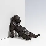 Petter Heps�: Warden, 2023, 14 x 16x7 cm