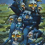 Terje Ythjall: Fridag (familiebilde ?), 2009, 81 x 60 cm