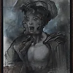 Ole J�rgen Ness: Cerberus, 2013, 100 x 70 cm
