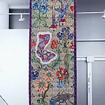H�vard Kranstad: Bortenfor l�ypa II, 2024, 440 x 150 cm
