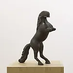 Petter Heps�: Enhj�rning I, 2011, 27 x 9 cm