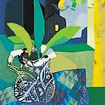 Nini Anker Dessen: Inne - Ute, 2000, 85 x 55 cm