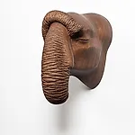 Petter Heps�: Elephant #18, 2021, 47 x 43x27 cm