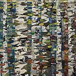 Nini Anker Dessen: V�rflimmer 1, 2007, 157 x 185 cm