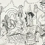 Pablo Picasso: La parade, 1970, 52 x 65 cm