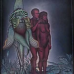 Ole Rinnan: En forutanelse, 1993, 295 x 209 cm