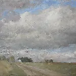 Halvard Haugerud: Tidlig v�r, 2004, 30 x 39 cm