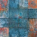 Inge Jensen: XVI, 2000, 201 x 201 cm