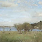 Halvard Haugerud: Mot Hemnessj�en, 2008, 30 x 43 cm