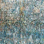 Inge Jensen: Uten tittel, 2000, 108 x 150 cm