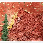 Astrid Nondal: Away and Out, 2024, 105 x 145 cm