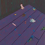 Christoffer Fjeldstad: Bits and pieces, 2011, 100 x 90 cm