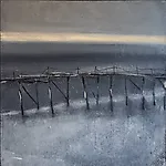 �rnulf Opdahl: Pir, 2025, 100 x 100 cm