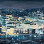 Frank Brunner: Utsyn, 2019, 120 x 150 cm