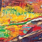 Dag Thoresen: Vincent van Gogh II, Hysj, 2001, 87 x 170 cm