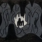 Christoffer Fjeldstad: Enlighted Cave, 2021, 65 x 75 cm