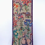 H�vard Kranstad: Bortenfor l�ypa III, 2024, 440 x 150 cm