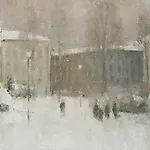 Halvard Haugerud: Fra Birkelunden, 2007, 30 x 29 cm