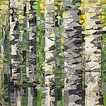 Nini Anker Dessen: V�rflimmer 2, 2007, 150 x 230 cm