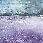 Dag Thoresen: Landsby �stover, 2018, 68 x 127 cm