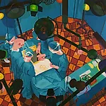 Christoffer Fjeldstad: D.M.G.E.P., 2011, 176 x 240 cm