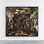 Munan �vrelid: The Generals Fear of Close Combat, 2022, 200 x 220 cm