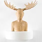 Petter Heps�: Forestman, 2008, 56 x 57 cm