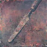 Yuri Kuper: Couteau de palette, 1990, 200 x 200 cm