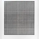 Kristin Nordh�y: I, woodcut, (edition of 10), 2019, 85 x 71,5 cm