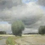 Halvard Haugerud: Kornh�st, 2009, 33 x 48 cm