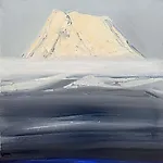�rnulf Opdahl: Beerenberg, 2025, 80 x 80 cm
