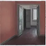 Ida Lorentzen: The Room At Least Seems a Little Safe, 2016, 47 x 47 cm